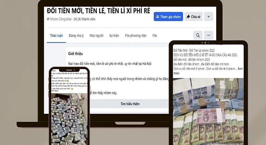 Cảnh giác thủ đoạn lừa đảo đổi tiền, vay tiền dịp cận Tết Nguyên đán 2025