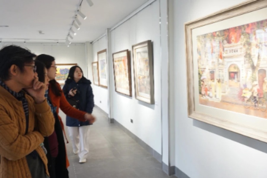 Gặp gỡ mùa xuân trong triển lãm "Sắc xuân Ất Tỵ"