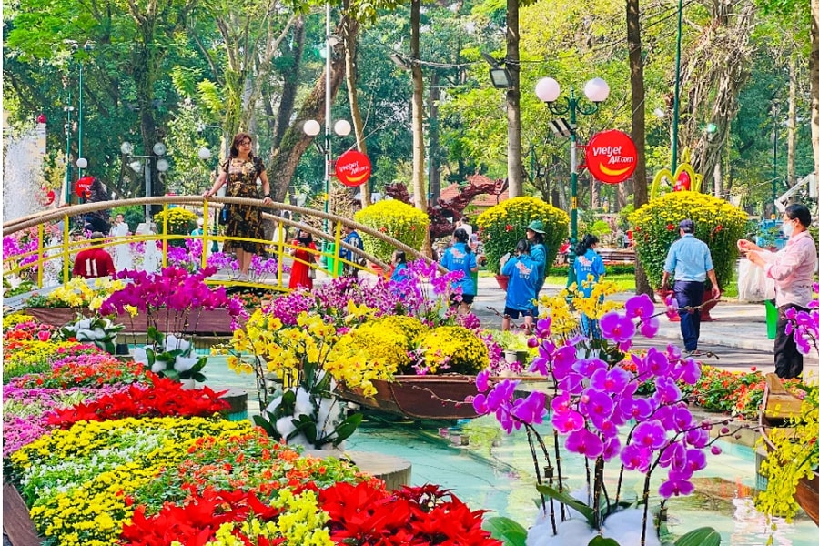 Hội Hoa Xuân lần thứ 45 tại TP. Hồ Chí Minh có gì độc đáo? 