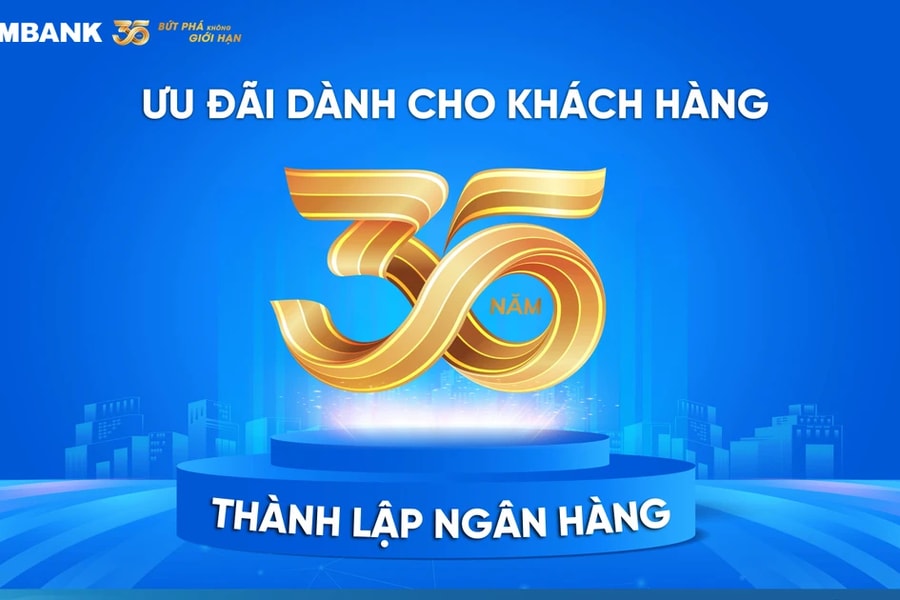 Món quà tri ân đặc biệt dành cho khách hàng - Kỷ niệm 35 năm Eximbank