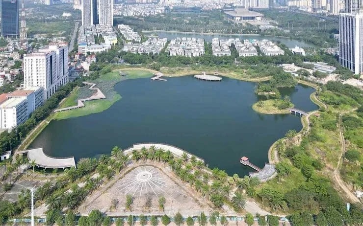 Hà Nội: Công viên hồ Phùng Khoang bàn giao trước hạn, tổ chức bắn pháo tầm thấp phục vụ Nhân dân dịp Tết Nguyên đán 2025