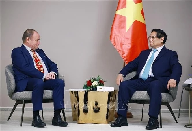 Thủ tướng Chính phủ Phạm Minh Chính tiếp Chủ tịch Hội Hữu nghị Séc - Việt Nam