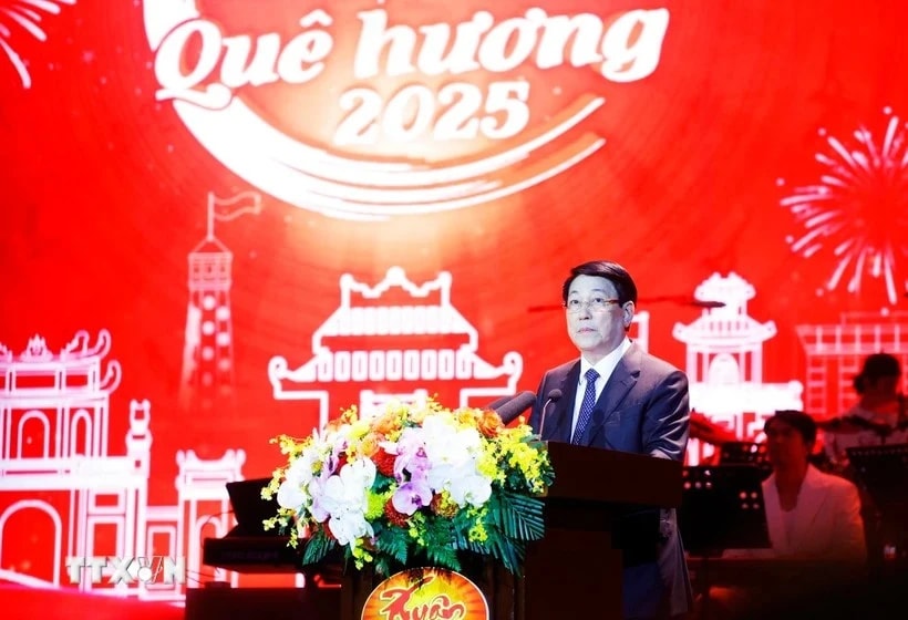 Toàn văn phát biểu của Chủ tịch nước Lương Cường tại Chương trình Xuân Quê hương 2025