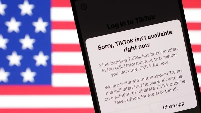 TikTok hoạt động trở lại ở Mỹ nhờ Tổng thống Trump