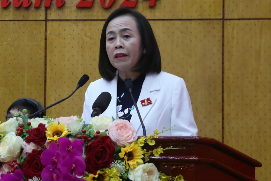 Bà Đoàn Thị Hậu được bầu giữ chức Phó Bí thư Tỉnh ủy Lạng Sơn