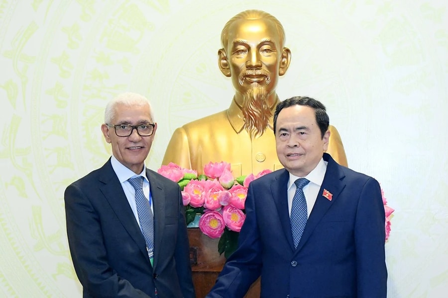 Chủ tịch Quốc hội Trần Thanh Mẫn tiếp Chủ tịch Hạ viện Morocco