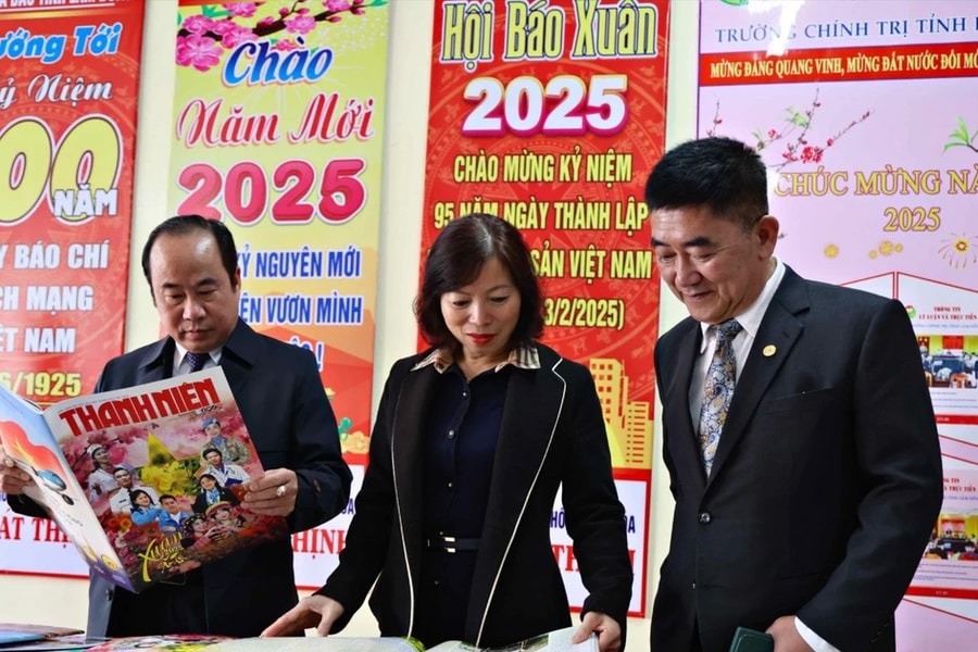 Hội Báo Xuân Lâm Đồng 2025 quy tụ hơn 1.000 ấn phẩm báo Xuân