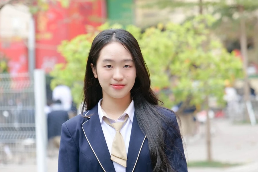 Nữ sinh trường THPT Phan Huy Chú - Đống Đa đoạt giải quốc gia tiếng Nhật: "Thích sự kỷ luật và văn hóa Nhật Bản"