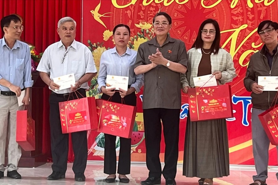 Phó Chủ tịch Quốc hội Nguyễn Đức Hải thăm, chúc Tết tại Quảng Nam