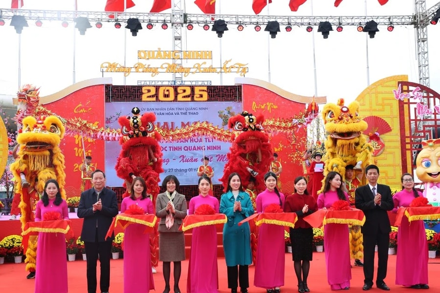 Trải nghiệm không gian văn hóa Tết đậm đà bản sắc các dân tộc Quảng Ninh