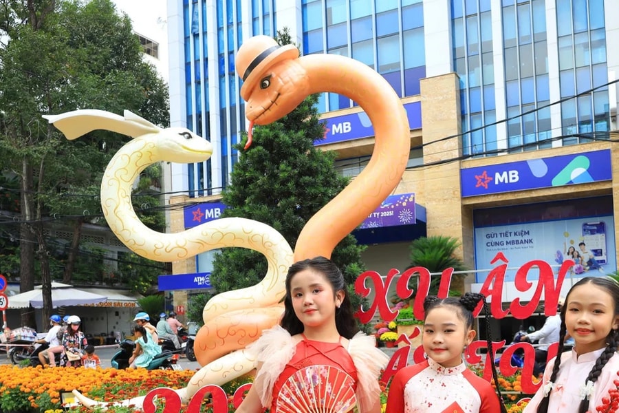 Cần Thơ: Khai mạc đường hoa nghệ thuật đón chào năm mới 