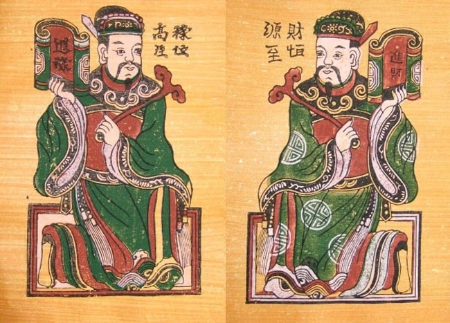 Tìm về Tết xưa qua tranh dân gian