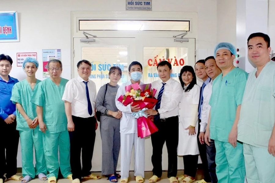 Một bệnh nhân nghèo ở Gia Lai được ghép tim thành công