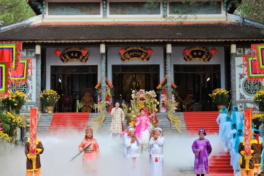 Khai hội Đền Huyền Trân xuân Ất Tỵ 2025