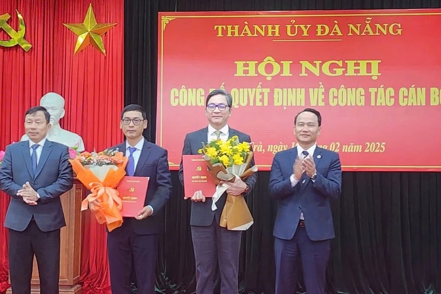 Đà Nẵng công bố các quyết định điều động, bổ nhiệm cán bộ chủ chốt