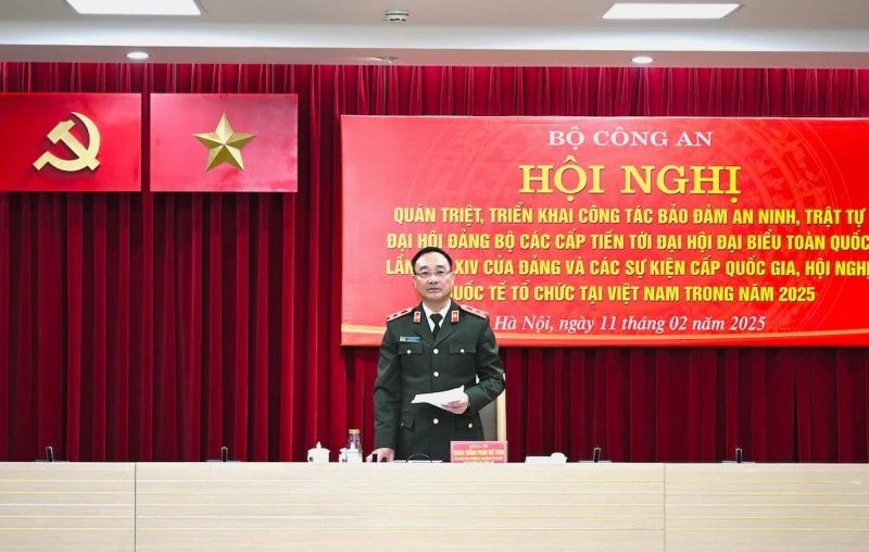 Bảo vệ tuyệt đối an ninh, an toàn các sự kiện, hội nghị quan trọng diễn ra trong năm 2025