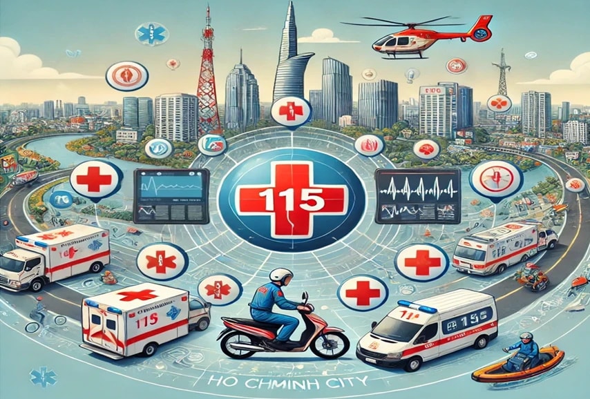 Hành trình phát triển hệ thống cấp cứu ngoại viện hiện đại tại TP. Hồ Chí Minh