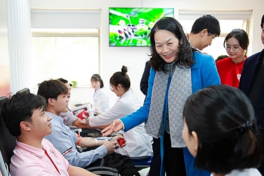 Khởi động chương trình vận động hiến máu quan trọng nhất trong năm 