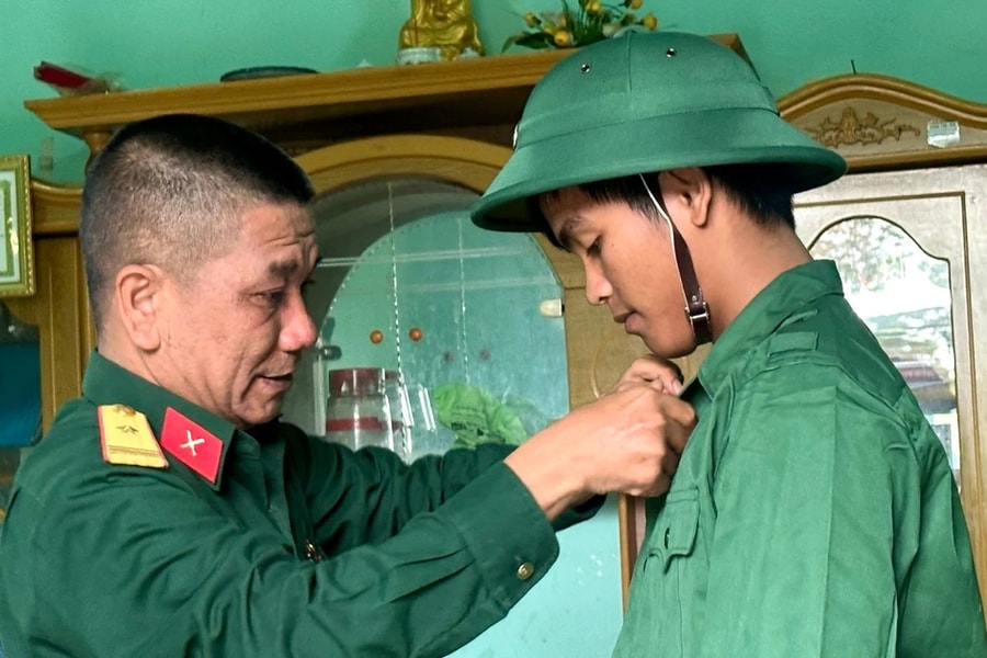 Thanh niên đồng bào dân tộc thiểu số sẵn sàng nhập ngũ