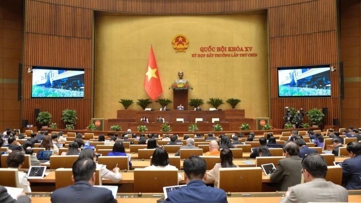 Thông cáo báo chí số 02 Kỳ họp bất thường lần thứ Chín, Quốc hội Khóa XV