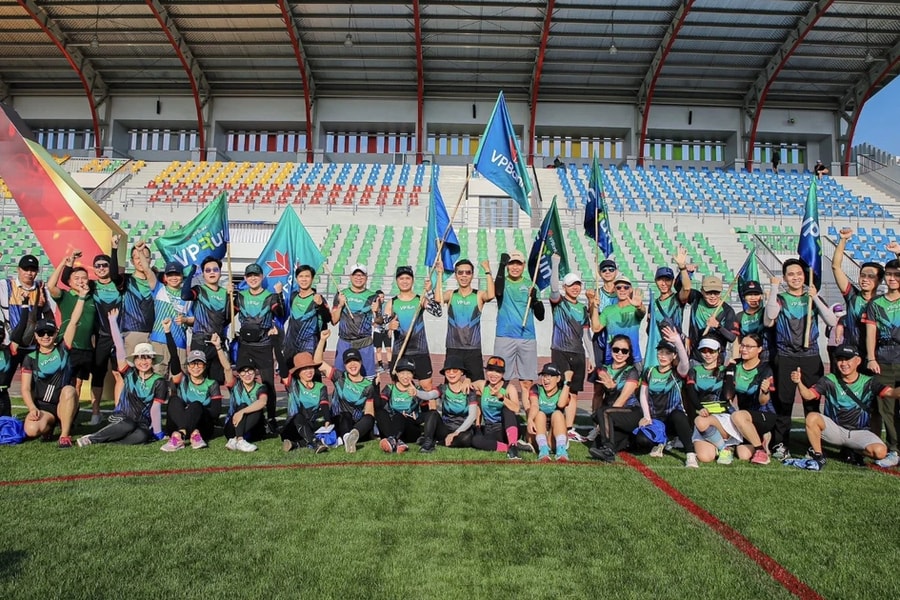 VPRun tung đội hình mạnh ở giải chạy đêm TP. Hồ Chí Minh 2025