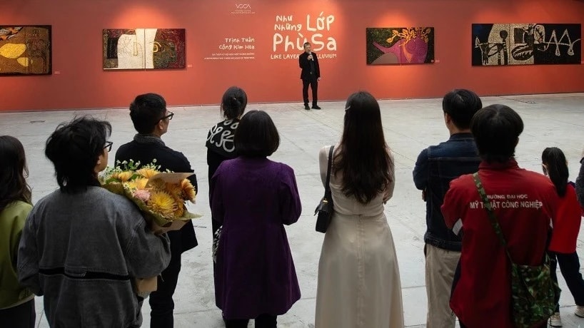 VCCA tổ chức triển lãm sơn mài “Như những lớp phù sa” 