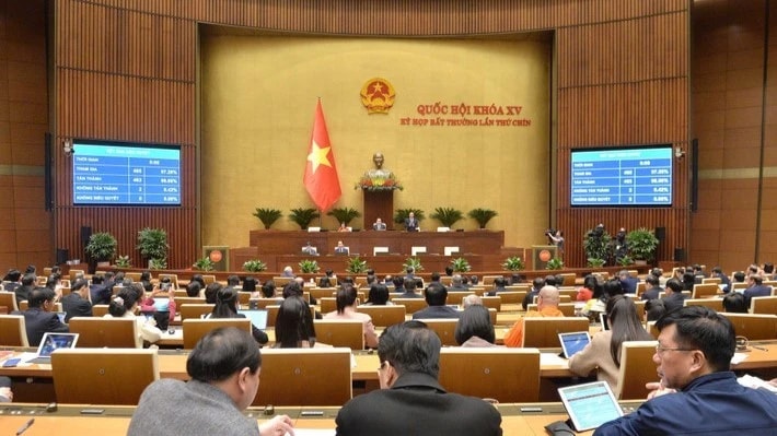 Quốc hội thông qua Luật Tổ chức Chính phủ (sửa đổi), có hiệu lực từ ngày 1.3.2025