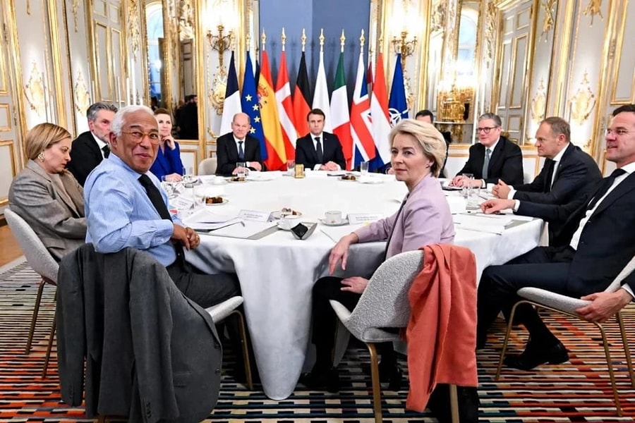 Các nhà lãnh đạo EU bất đồng về việc đưa quân đến Ukraine