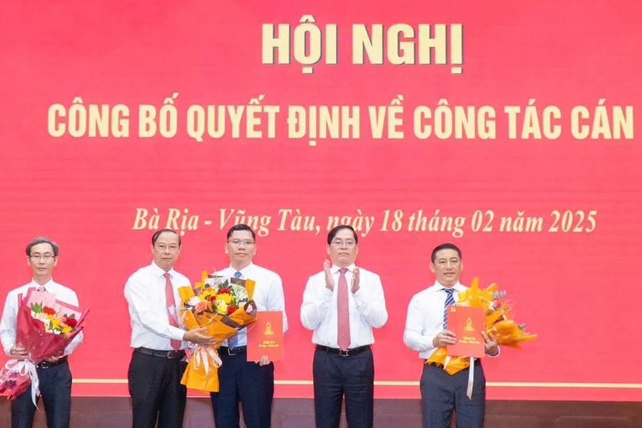 Bà Rịa - Vũng Tàu kiện toàn nhân sự, điều động nhiều cán bộ chủ chốt