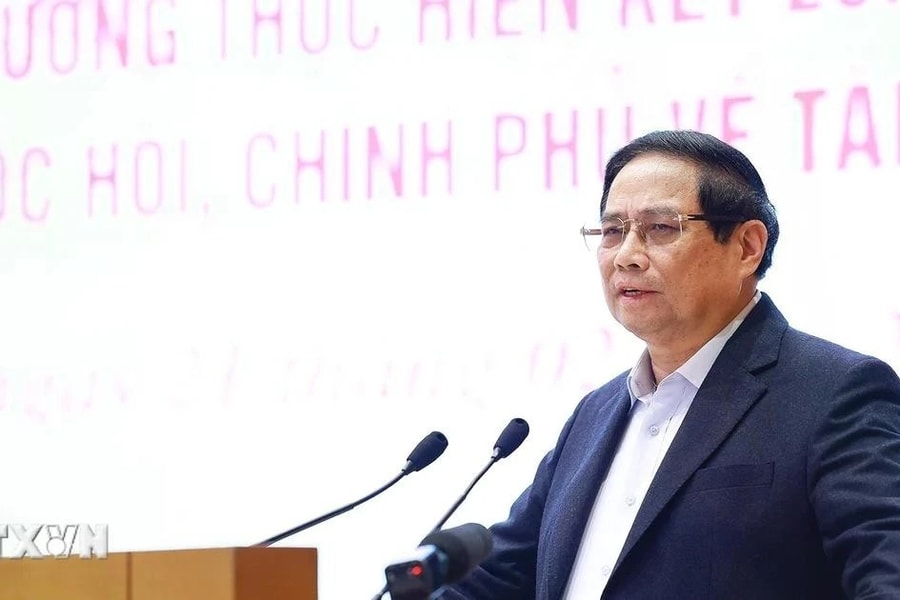 Thủ tướng Phạm Minh Chính chủ trì Hội nghị Chính phủ với các địa phương về thúc đẩy tăng trưởng kinh tế