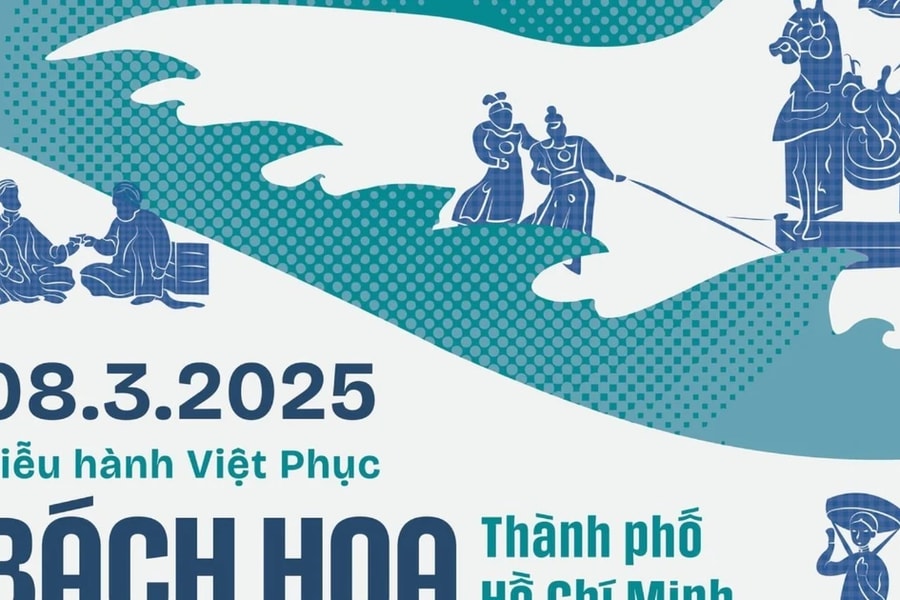 Ngày hội Việt phục "Bách Hoa Bộ Hành" tại TP. Hồ Chí Minh