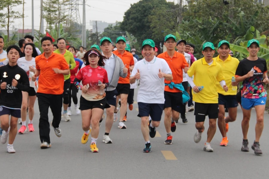Giải chạy việt dã huyện An Lão năm 2025 - thúc đẩy phong trào thể dục thể thao