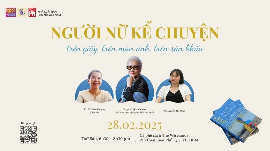 Giao lưu với nhà văn, đạo diễn sân khấu, biên kịch Nguyễn Thị Minh Ngọc