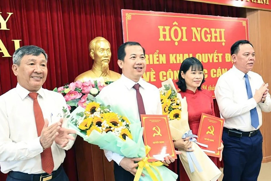 Đồng Nai: Hai giám đốc sở làm Phó Ban Tuyên giáo và Dân vận Tỉnh uỷ