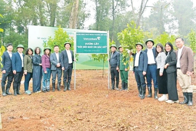 "Vietcombank - Vì một Việt Nam xanh" năm 2025