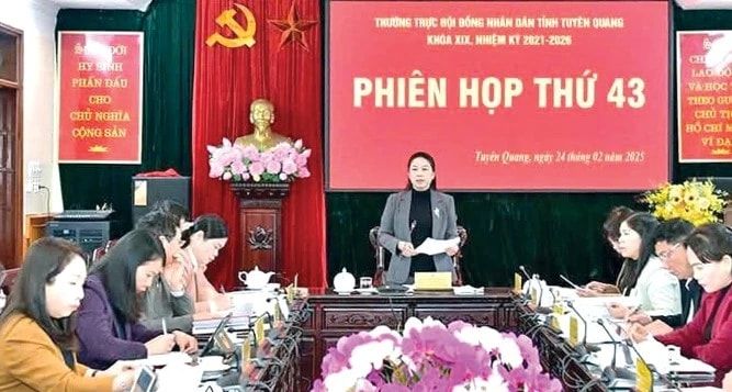 Tuyên Quang: Thường trực HĐND tỉnh đề nghị tiếp tục đôn đốc, giám sát giải quyết các ý kiến, kiến nghị