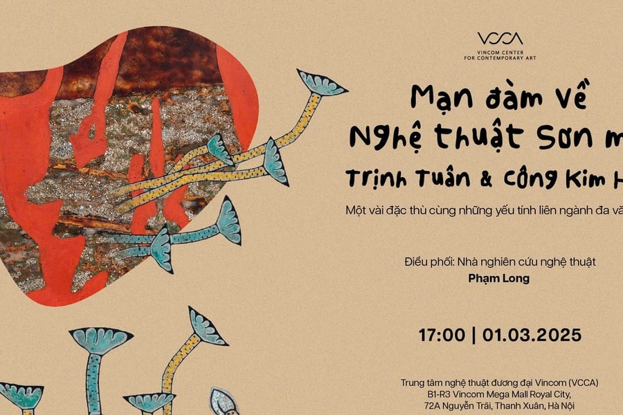 Mạn đàm về nghệ thuật sơn mài và tính liên ngành đa văn hóa