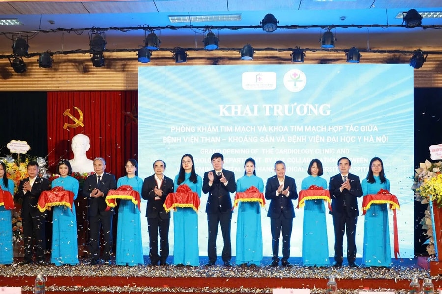 Chuyên khoa tim mạch Bệnh viện Than - Khoáng sản do Bệnh viện Đại học Y Hà Nội đảm trách chuyên môn khám chữa bệnh
