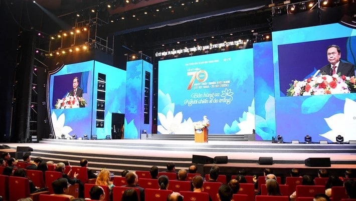 Chủ tịch Quốc hội Trần Thanh Mẫn dự Lễ kỷ niệm 70 năm Ngày Thầy thuốc Việt Nam