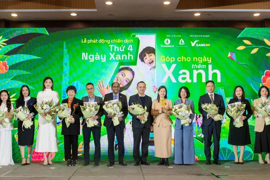 Vingroup phát động chiến dịch “Thứ 4 ngày xanh” – Tiên phong sống xanh bền vững 