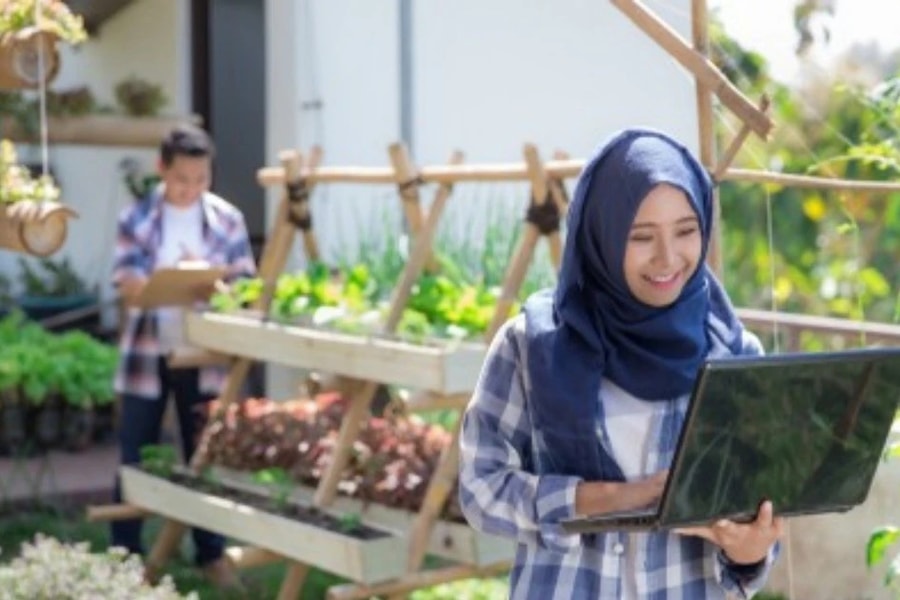 Thu hút thanh niên làm nông nghiệp công nghệ cao