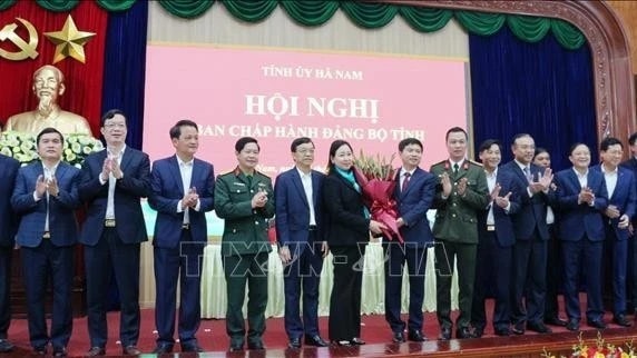 Ông Trương Quốc Huy được bầu giữ chức Bí thư Tỉnh ủy Hà Nam