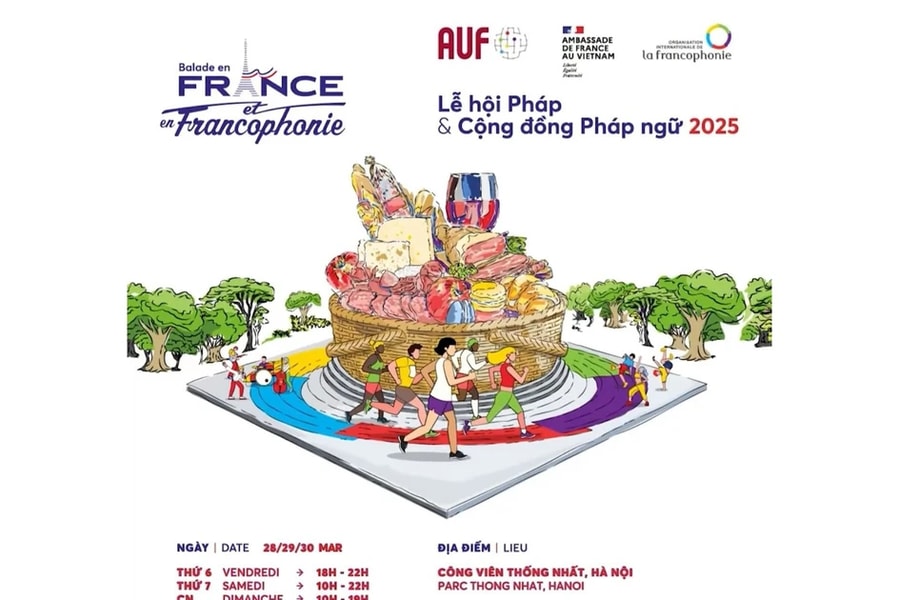 Lễ hội Pháp và cộng đồng Pháp ngữ 2025 hướng tới giới trẻ
