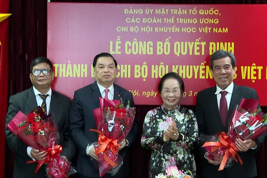 Thành lập Chi bộ Hội Khuyến học Việt Nam 