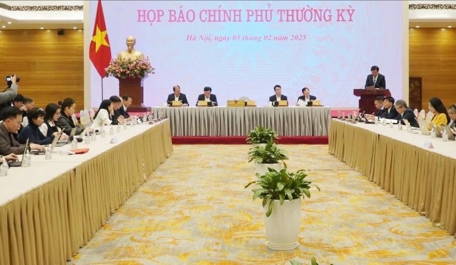 Họp báo Chính phủ thường kỳ tháng 1