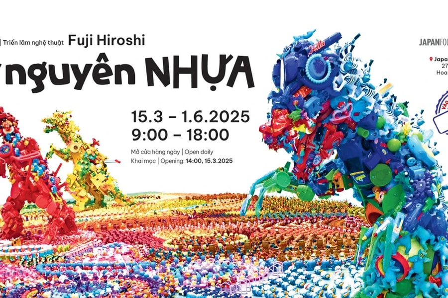 Triển lãm "Kỷ nguyên nhựa" tái sinh đồ chơi cũ