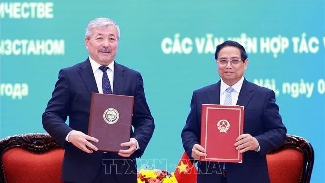 Toàn văn Tuyên bố chung về kết quả chuyến thăm Việt Nam của Thủ tướng Cộng hòa Kyrgyzstan