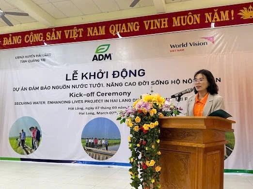 Quảng Trị: Khởi động sáng kiến cải thiện hệ thống tưới tiêu và hỗ trợ cộng đồng