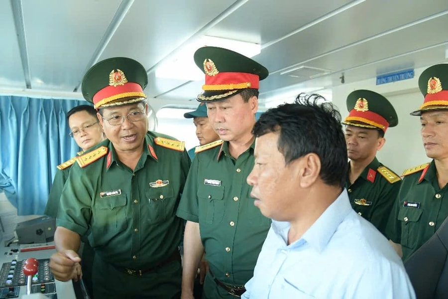 Hải đội dân quân Thường trực Kiên Giang tiếp nhận 4 tàu mới