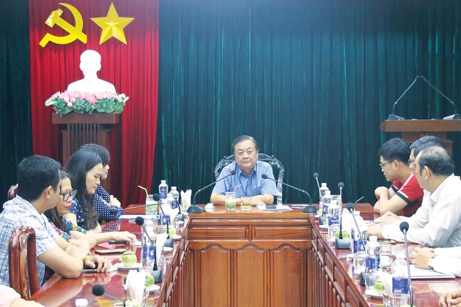 Phó Chủ tịch Quốc hội Lê Minh Hoan thăm, làm việc với Cục Quản trị II tại Thành phố Hồ Chí Minh